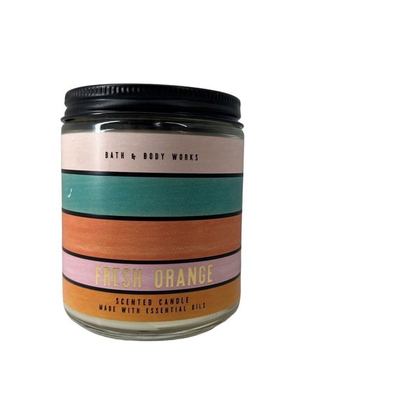Bath & Body Works Candle Fresh Orange - Picture 1 of 10